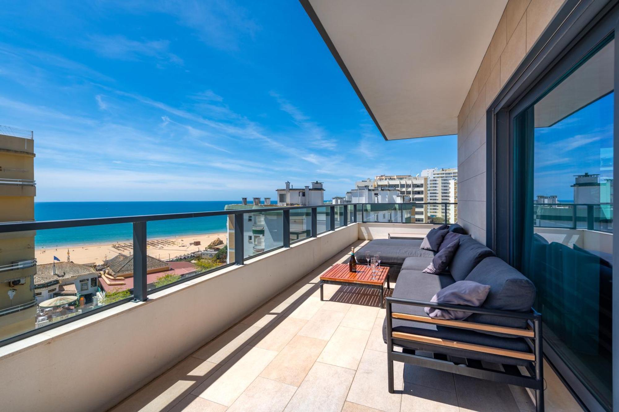 Sunscape Rocha Prime - Oceanview - Wifi - Parking Apartamento Portimão Exterior foto