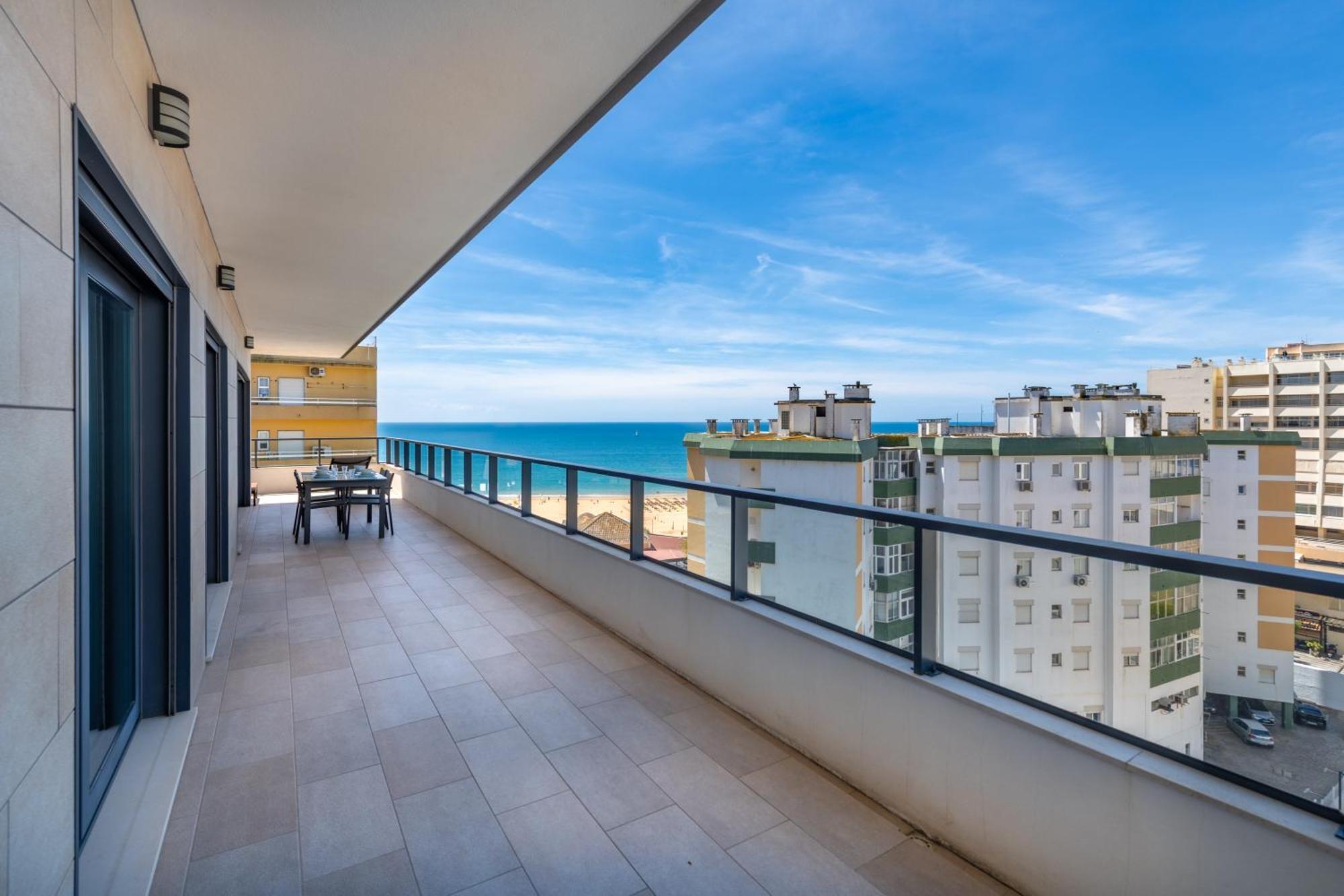 Sunscape Rocha Prime - Oceanview - Wifi - Parking Apartamento Portimão Exterior foto